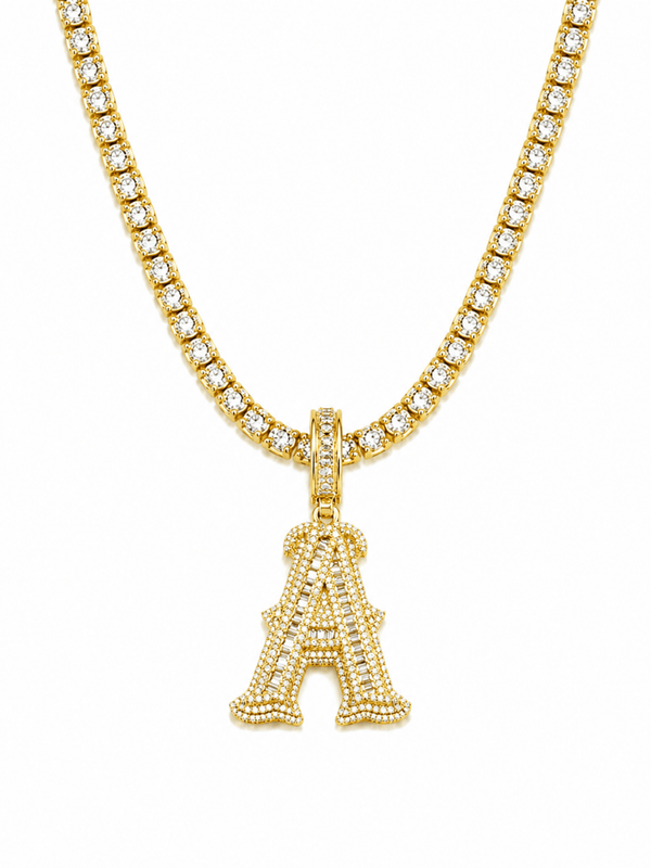Éclat Letter Chain Gold