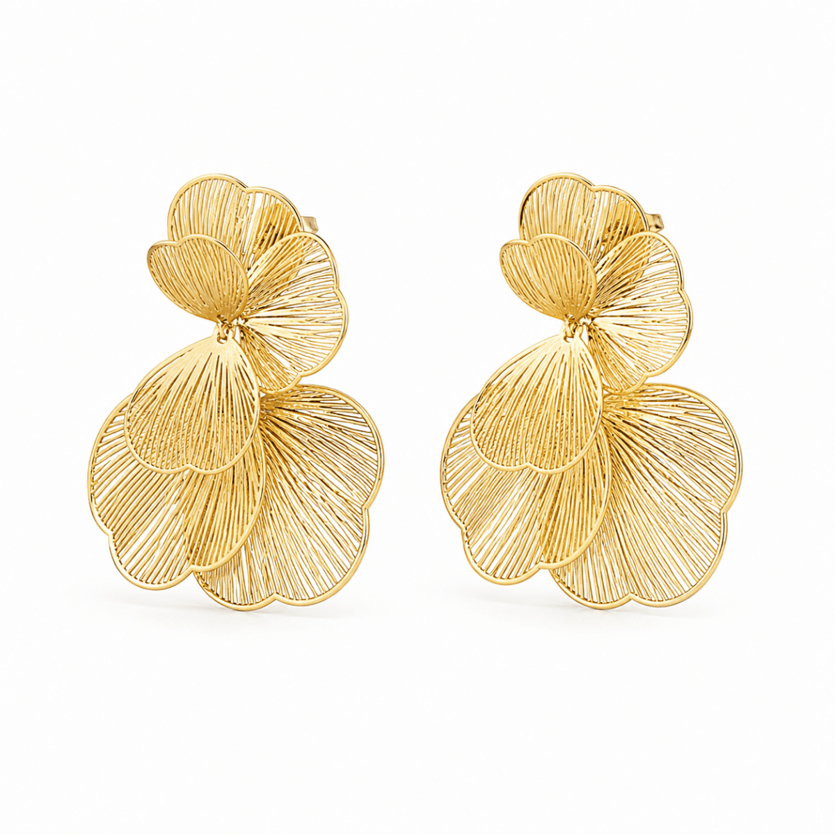 Fil d'Or Earrings - ÉCLAT MARBELLA