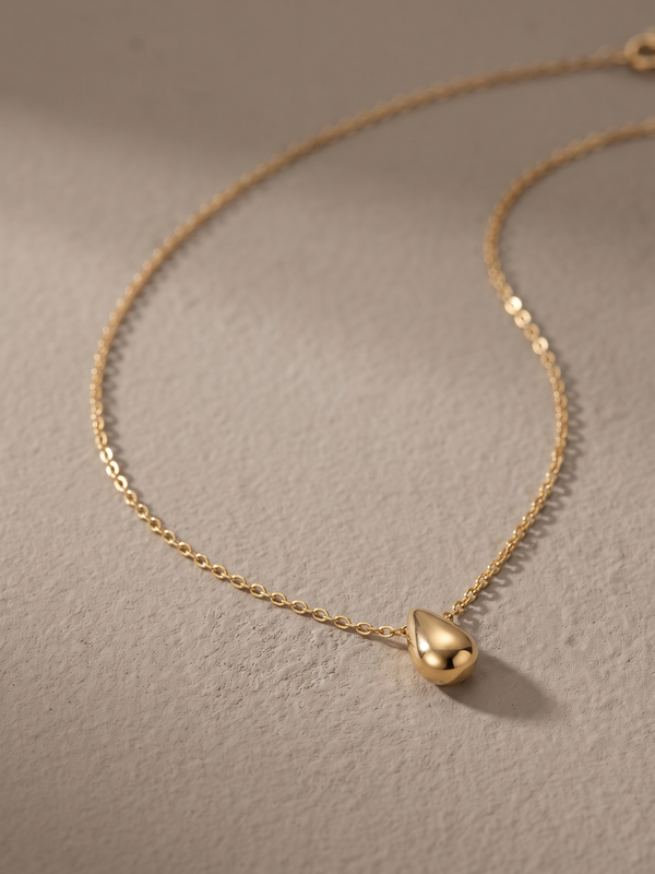 Teardrop Pendant Necklace