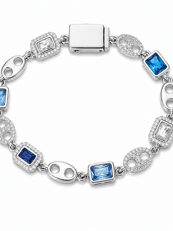Riviera Link Bracelet Silver
