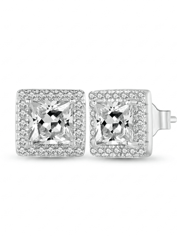 Square Halo Studs