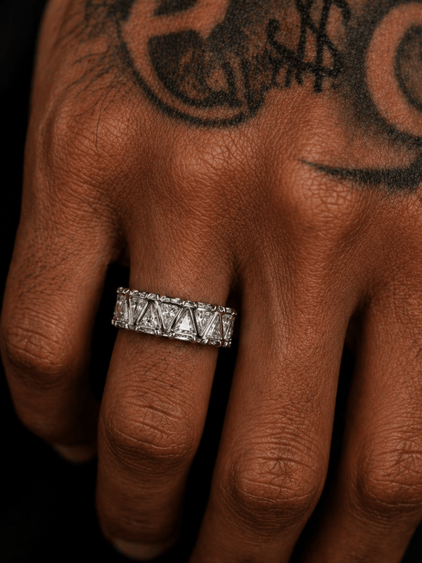 Trinity Ice Band Ring